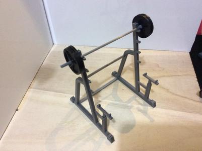 Squat Rack (1:18 scale)