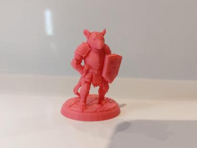 Ploin - Ratfolk Fighter / Paladin - D&D Pathfinder