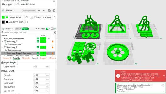 Individual STL files
