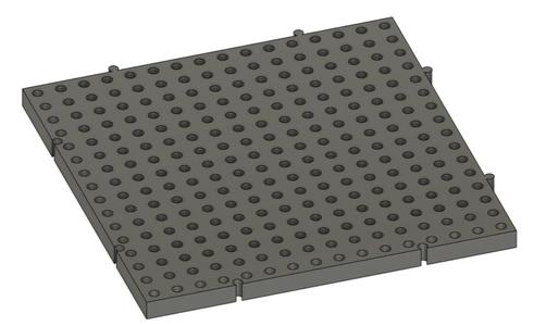 ToolGrid compatible 6x6 peg board