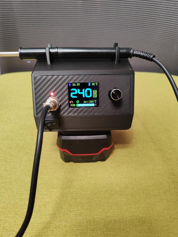 Parkside X20V case for ksger T12 soldering module