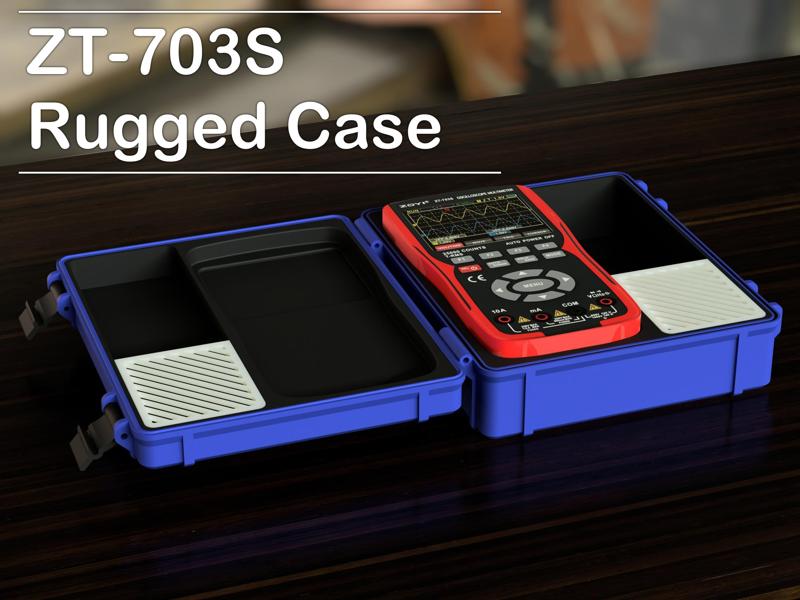 Rugged case for ZT-703S / ZT-702S Oscilloscope/Multimeter