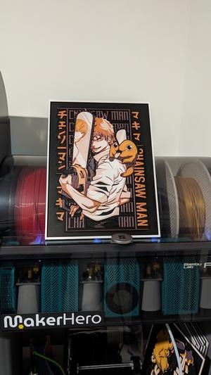 Denji - chainsaw man - Hueforge