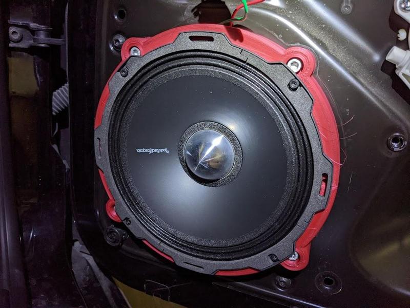 Porsche 997 987 Front Door 8" Speaker Ring Adapter