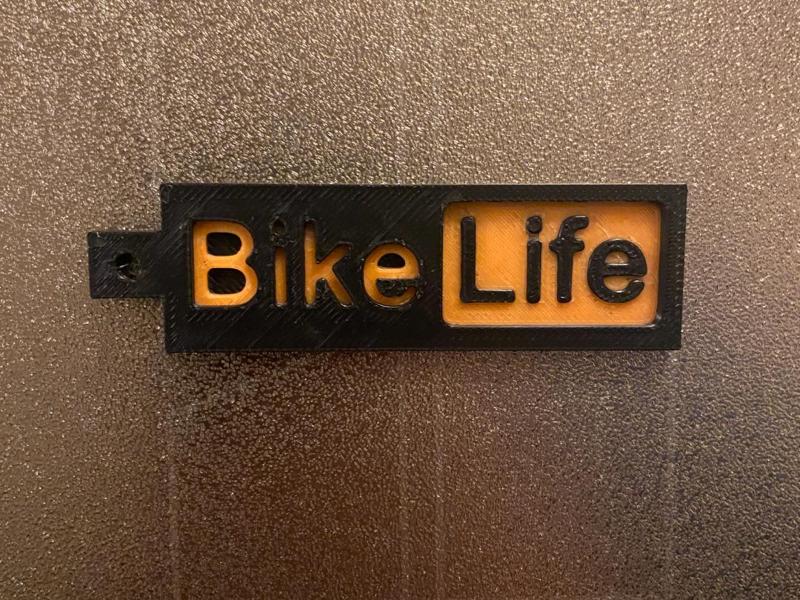 Bike Life Keyring 