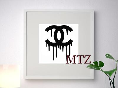 CHANEL SCULPTURE MURALE 2D