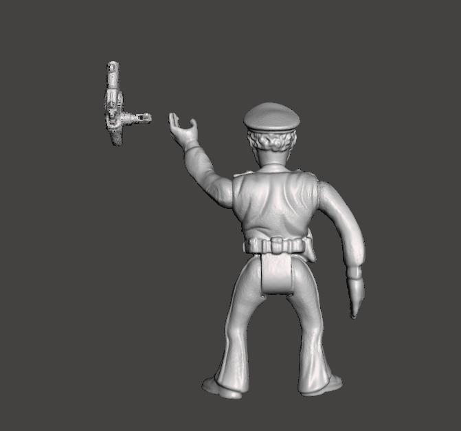 CRAZY POLICE ACADEMY CAREY MAHONEY MANUFACTURED BY DISTRI TOYS 80 .stl .obj