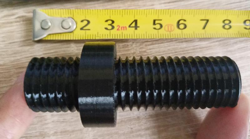 M20 x 2.5 printed thread allowance/offset test [Fusion 360 source file included]