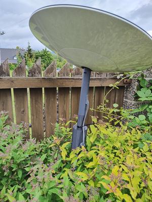 Round Starlink antenna adapter