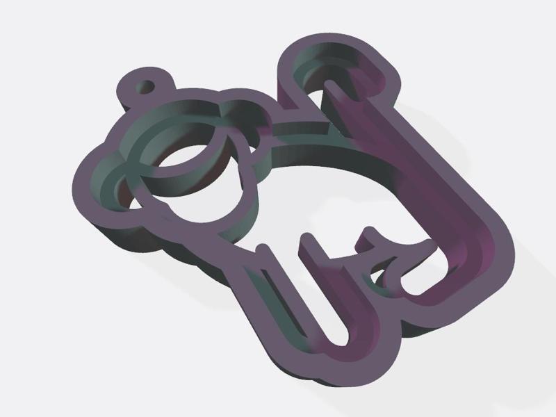 Keychain monkey
