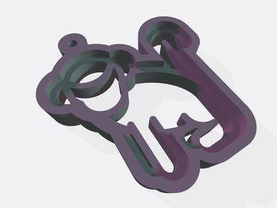 Keychain monkey
