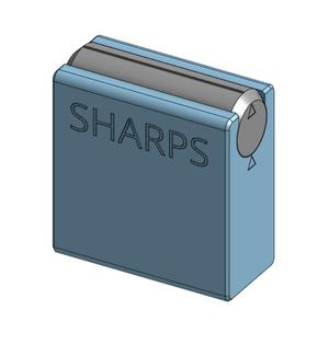 Rotating Sharps Container
