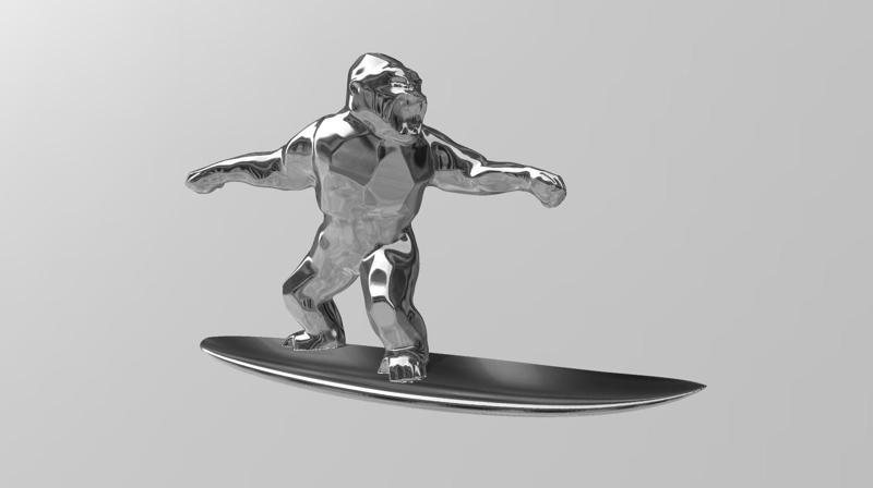WILD KONG SILVER SURFER silver surfer even for ender 3