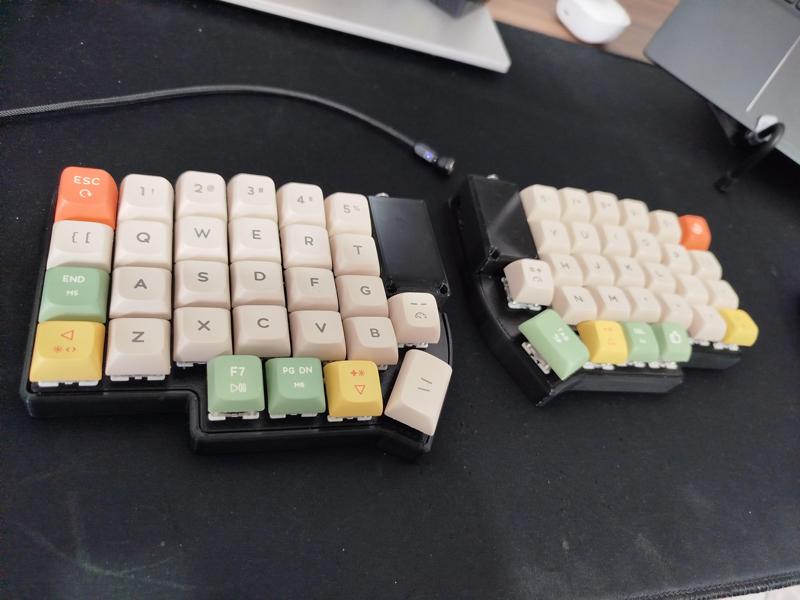 Lily58 Wireless Case MCU cover full