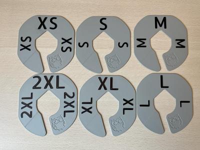 Clothing Size Dividers