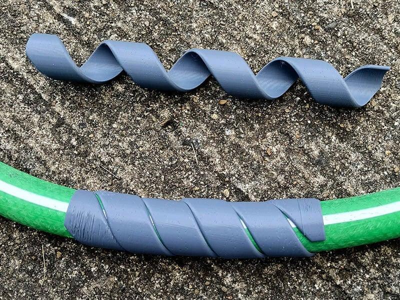 Garden Hose Wrap for kinks in the hose