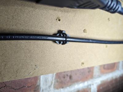 Cable clip for 6.25 mm OD cable