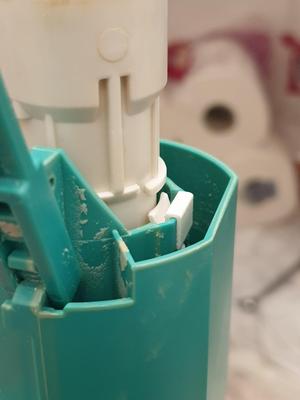 Geberit toilet flush clip