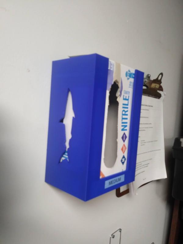 Glove Box Holder - Shark