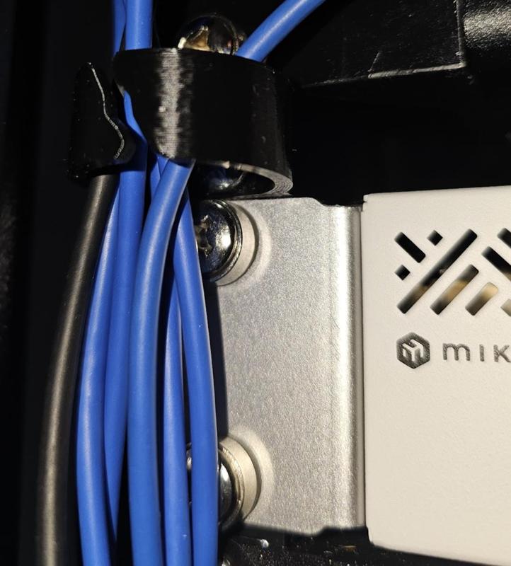 Network Rack Cable Guide