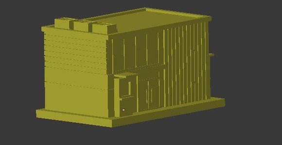 fast food restaurant building