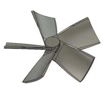 3D Printed Fan 100mm