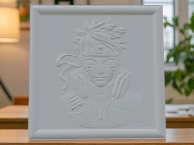 Naruto Burst Frame 3D Print