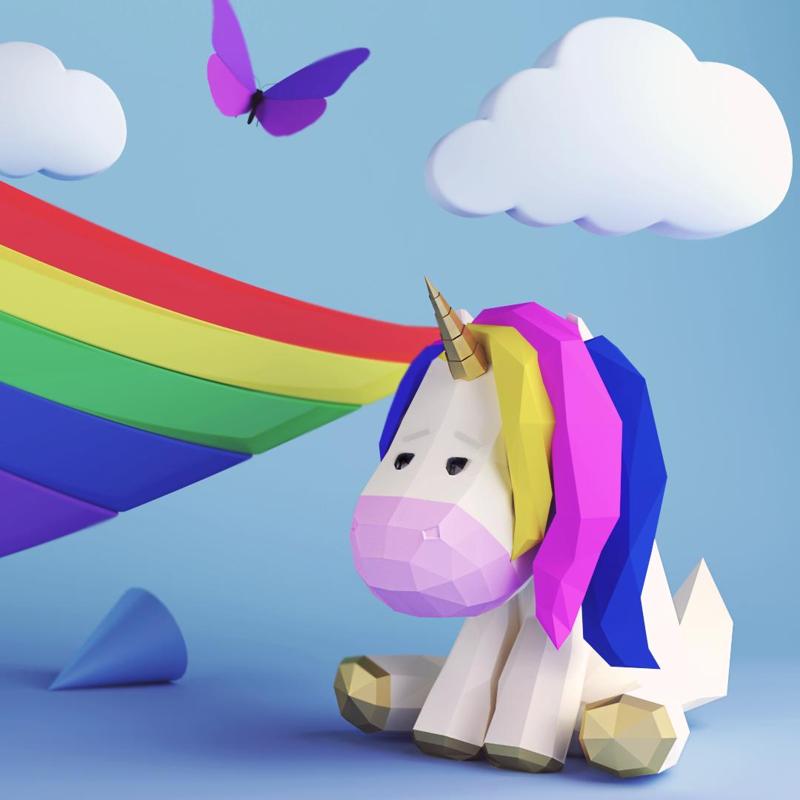Inspirational 3D Model Showcase: Unicorn