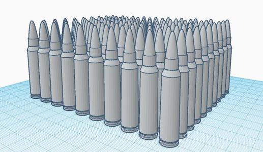 100 rounds of 223 rem