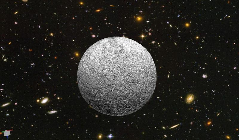 Mercury 3D model Lamp. Mercury Litophane Ø8.5cm