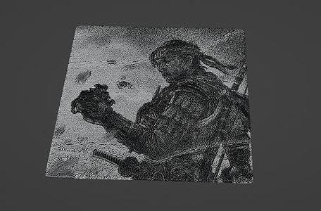 Ghost of Tsushima Lithophane