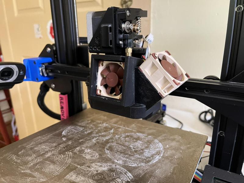 Ender 3 4020 Satsana Duct