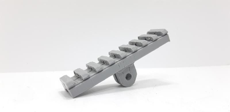 Go Pro to Picatinny Rail Adapter Mount