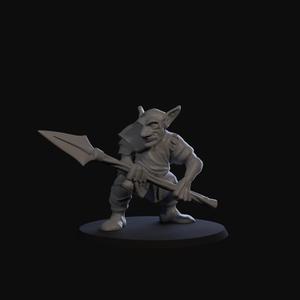 Goblin Skirmisher with Spear 01