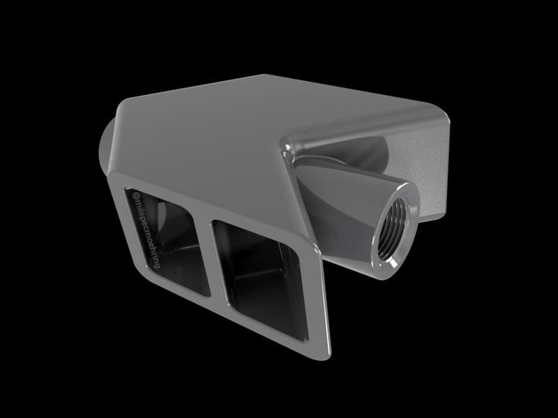 Barrett Style Muzzle Brake for 14mm CCW