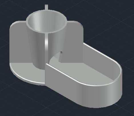 Bird drinking trough