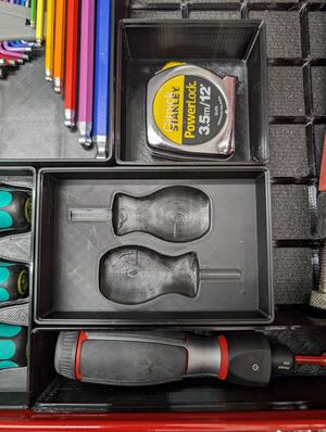 Gridfinity Wiha 31191 Stubby Bin