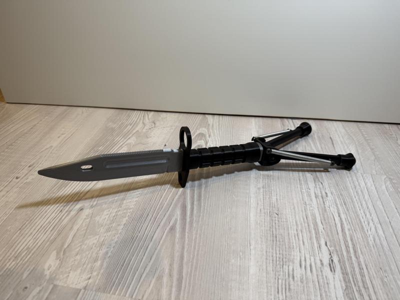 M9 Bayonet with bipod