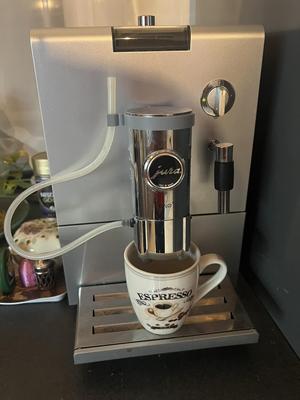 Jura Ena 9 coffee machine milk dispenser tube holder