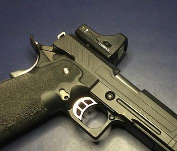 Hi-capa red dot adapter mount for Tokyo Marui Micro Pro Sight on AW's HX11 Series airsoft