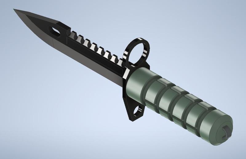 M9 Bayonet (CS:GO / CS2) Counter Strike Knife