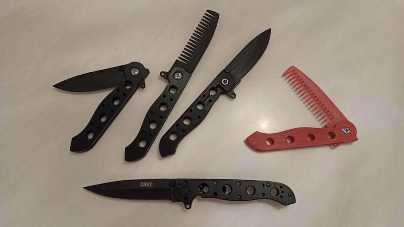 CRKT M16 Hairbrush