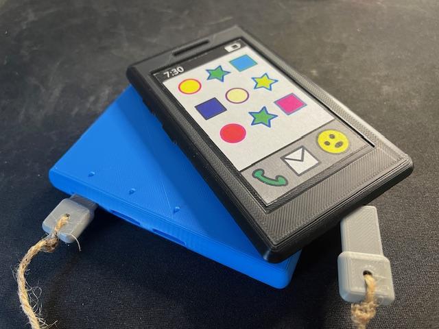 Toy Phone with cable and hub/charger