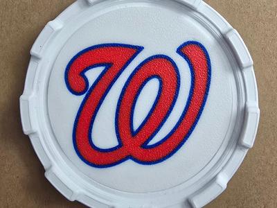 COASTER MASTER INSERT - WASHINGTON NATIONALS