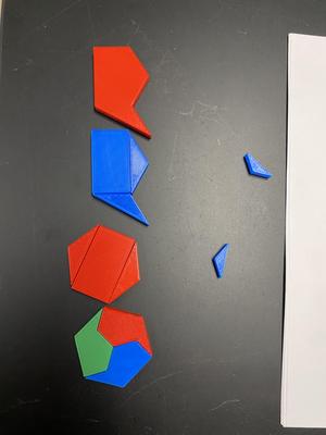Hexagon tile puzzle
