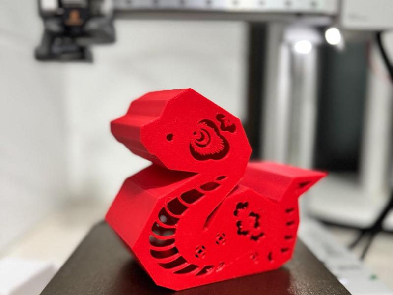 Baby Snake Lantern compatible with Bambu Lab 001 Light Kit