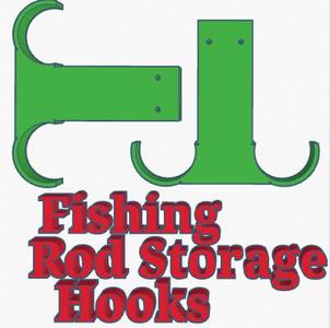 Fishing Rod storage hooks
