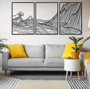 Mountain Wave Wall Art