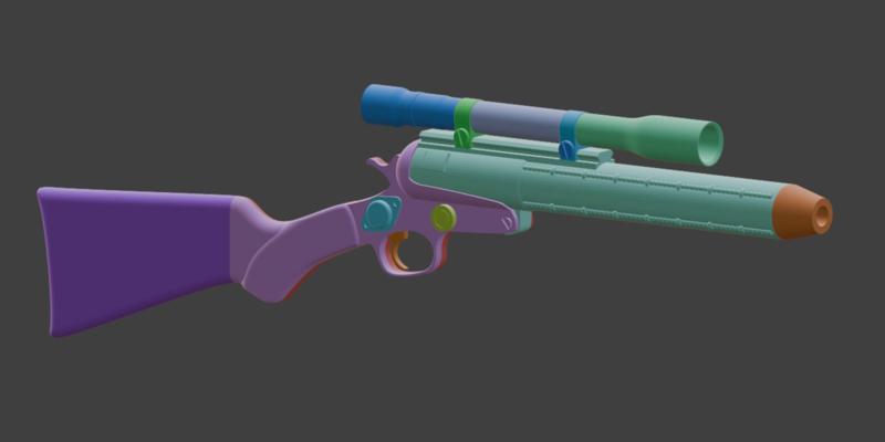 3D Print Ready Mandalorian Season 3 Blaster Prop