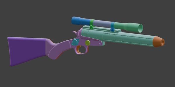 3D Print Ready Mandalorian Season 3 Blaster Prop